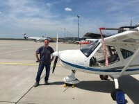 erweiterte Einweisung am Flugzeug (Outside-Check)