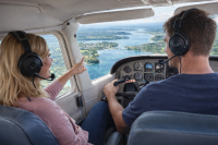 Erlebnisflug rund um die Lausitzer Seenplatte