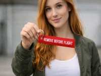 Schlüsselanhänger "Remove before Flight"