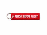 Schlüsselanhänger "Remove before Flight"